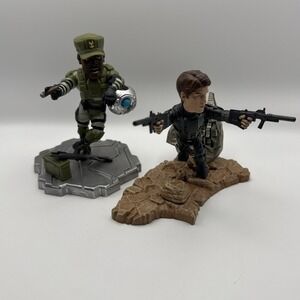 Halo Icons Loot Crate Figures Lot – Sgt. Johnson & 343 Guilty Spark + ODST Buck